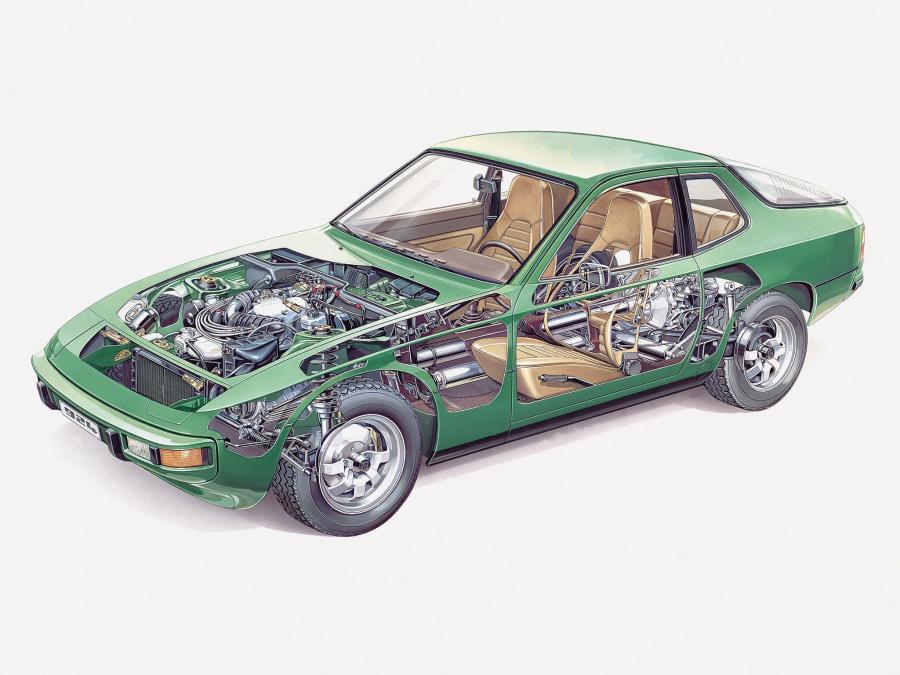  Porsche 924 Coupe 1976 года  (фото 3 из 27)